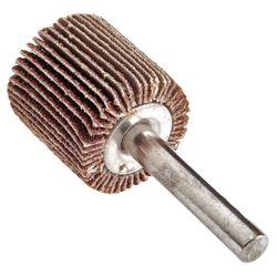Forney 1 in. D X 1/4 in. Aluminum Oxide Flap Wheel 80 Grit 1 pc