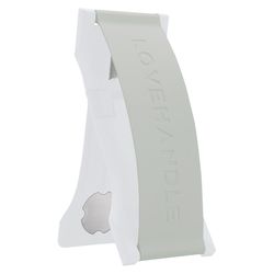 LoveHandle Pro White Glow Cell Phone Grip For All Mobile Devices