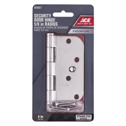 Ace 4 in. L Stainless Steel Residential Door Hinge 1 pk