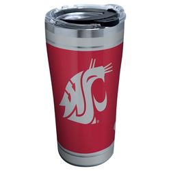 Tervis Collegiate 20 oz Washington State Cougars Multicolored BPA Free Tumbler with Lid
