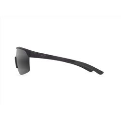 Maui Jim Paluna Sunglasses Unisex Matte Black Frame Neutral Grey Lens Polarized