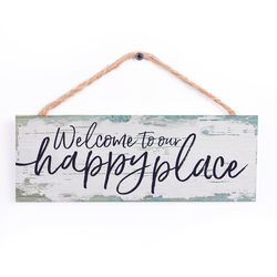 P Graham Dunn 3.5 in. H X 10 in. L Multicolored Wood String Sign