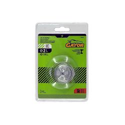 Gator 2 in. Coarse Crimped Wire Cup Brush Brass Coated Steel 4500 rpm 1 pc