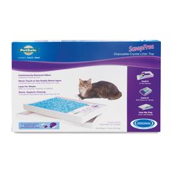 PetSafe ScoopFree Silicone Blue Disposable Crystal Litter Tray 1 pk