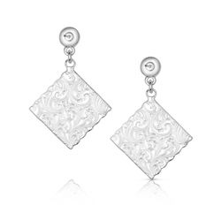 Montana Silversmiths Women's Western Darling Turquoise Earrings