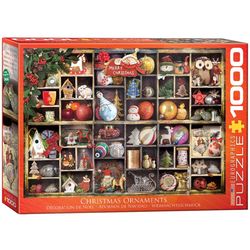 Eurographics Christmas Ornaments Jigsaw Puzzles Multicolored 1000 pc