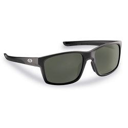 Flying Fisherman Freeline Sunglasses Unisex Matte Black Frame Smoke Lens Polarized