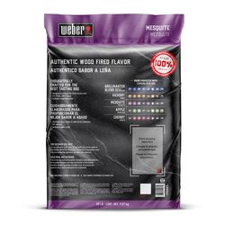 Weber Hardwood Pellets All Natural Mesquite 20 lb