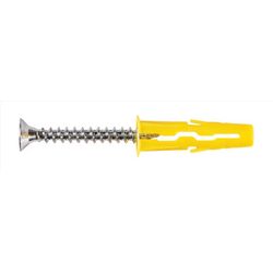 RAWLPLUG 3/16 in. D X 1.5 in. L Polypropylene Phillips Head Drywall Anchor 1 box