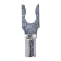 Jandorf 16-14 Ga. Uninsulated Wire Spade Terminal Silver 5 pk