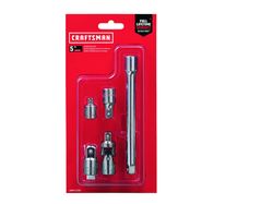 Craftsman 3/8 in. drive S Socket Accessory Set 5 pc