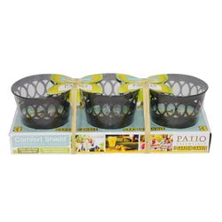 Patio Essentials Citronella Candle For Mosquitoes/Other Flying Insects 4.5 oz