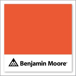 Benjamin Moore Orange Nectar 2013-20