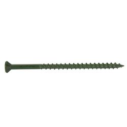 Grip-Rite PrimeGuard Plus No. 10 wire X 3-1/2 in. L Green Star Flat Head Deck Screws 25 lb 1270 pk
