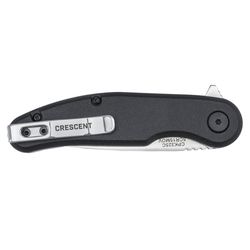 Crescent Wiss 3.25 in. Folding Every Day Carry Pocket Knife Black 1 pc