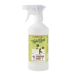 Rebel Green Peppermint & Lemon Scent All Purpose Cleaner Liquid Spray 16 oz