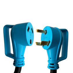 Connecticut Electric 100 ft. 30 amps RV Extension Cord with Grip Handles 1 pk