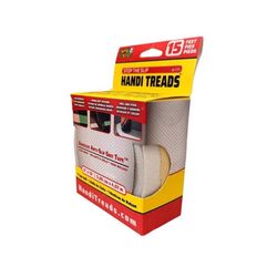 Handi products Adhesive Rounds White Anti-Slip Tape 2 in. W X 15 ft. L 4 pk