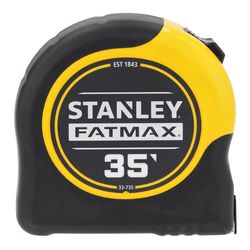 STANLEY FatMax 35 ft. L X 1.25 in. W Compact Wide Blade Tape Measure 1 pk