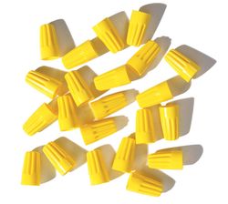 Gardner Bender WireGard 18-10 Ga. Copper Wire Wire Connector Yellow 25 pk