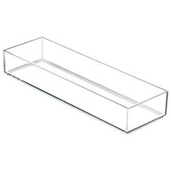iDesign 2 in. H X 4 in. W X 12 in. D Plastic Drawer Organizer