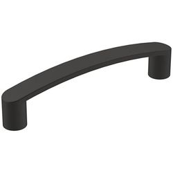 Amerock Contemporary Arch Cabinet Pull 3-3/4 in. Matte Black Black 1 pk