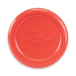 Kikkerland Kobe For Dog Orange TPR Rubber Frisbee 1 pk