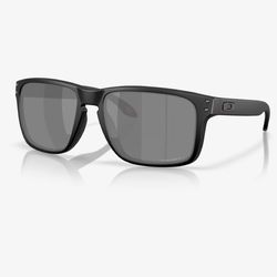Oakley Holbrook XXL Sunglasses Men's Matte Black Frame Prizm Black Lens Polarized