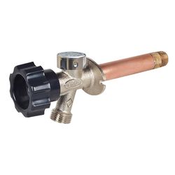 Prier 1/2 in. MPT X 1/2 in. Sweat Anti-Siphon Brass Freezeless Wall Hydrant