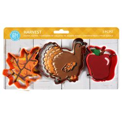 R&M International Corp Cookie Cutter Set Multicolored 3 pc