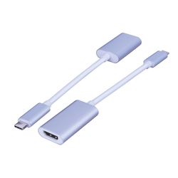 Monster Just Hook It Up USB Type C Plug to HDMI Adapter 1 pack