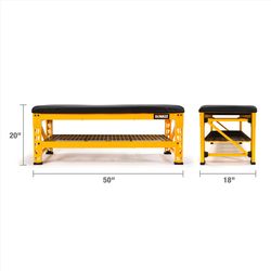 DeWalt 49.6 in. L X 18 in. W X 19.75 in. H Garage Bench 1500 lb. cap.