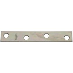 National Hardware 4 in. H X 0.63 in. W X 0.08 in. D Zinc-Plated Steel Mending Brace