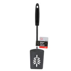 Chef Craft Black/Silver Stainless Steel Turner