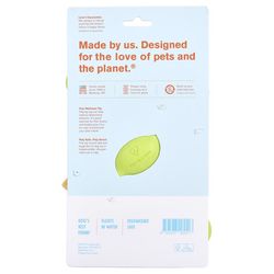 West Paw Zogoflex For Dog Green Plastic Bumi Pet Toy Large 1 pk