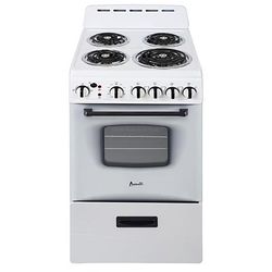 Avanti 2.1 cu ft White Electric Range 900 W