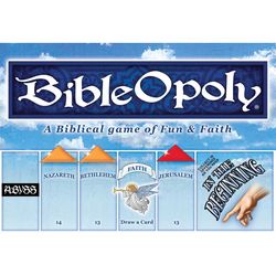 Late for the Sky Bible Opoly Board Game Multicolored