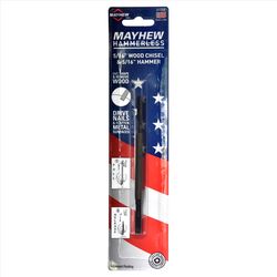 Mayhew Hammerless Wood Chisel and Hammer 1 pc
