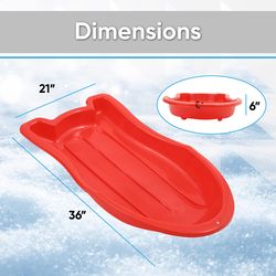 Superio Brand Booster Plastic Sled 36 in.