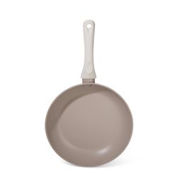 Core Kitchen Aluminum/Silicone Fry Pan Beige