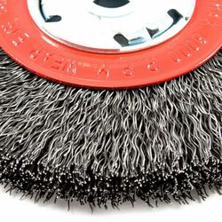 Forney 5 in. Crimped Wire Wheel Steel 6000 rpm 1 pc
