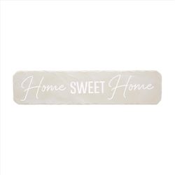 Pavilion Stones with Stories Cream/Gray Cement/Stone 3.75 in. H X 16 in. L X 0.75 in. W Home Sweet H