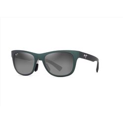 Maui Jim Kapeau Sunglasses Men's Metal Matte Green Frame Neutral Gray Lens Polarized