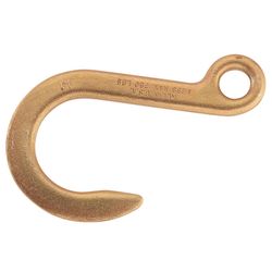 Klein Tools Small Yellow Chromate Yellow Aluminum Alloy 5-1/2 in. L Anchor Hook 750 lb 1 pk