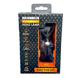 Novelty Inc Roughneck 2 lm Black LED Rechargeable Tactical Headlamp 4400 mAh Lithium Ion Battery