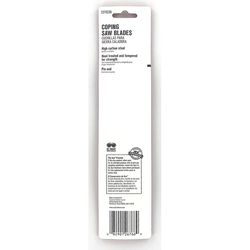 Ace 6-1/2 in. Carbon Steel Coping Saw Blade 20 TPI 4 pk