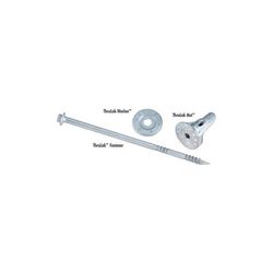 FastenMaster ThruLok No. 14 each X 7 in. L Hex Galvanized Coarse Wood Screws 1 pk