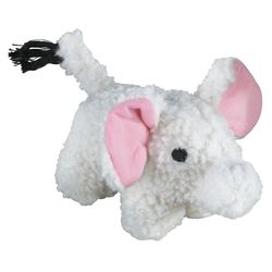 Zanies For Dog Multicolored Fleece Fleecy Friend Elephant Squeaky Dog Toy Medium