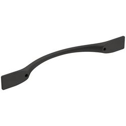 Amerock Transitional Arch Cabinet Pull 5-1/16 in. Matte Black Black 1 pk