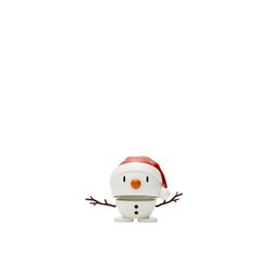 Hoptimist Santa Snowman Decorative Figurine ABS Plastic/Steel 1 pk